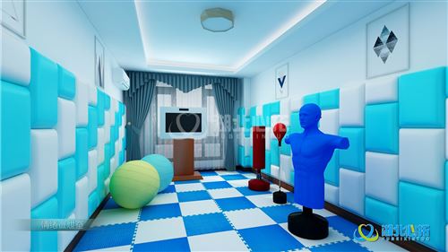 心理中心情緒宣泄室