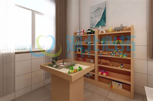 心理中心沙盤治療室