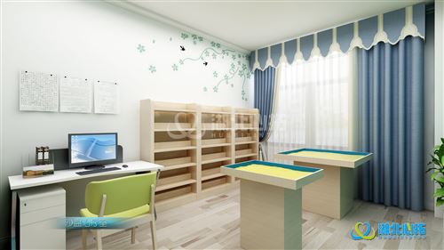 心理中心沙盤治療室