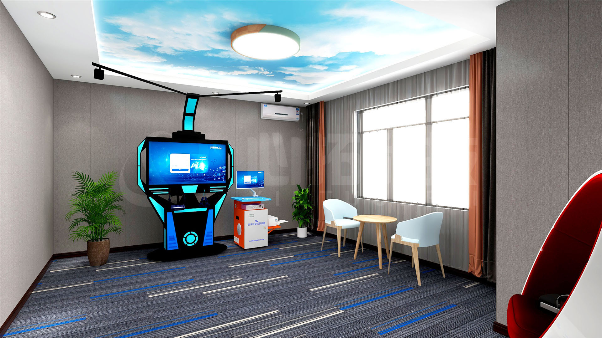 VR心理訓(xùn)練室